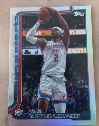 2025-26 Topps #115 Shai Gilgeous-Alexander — front