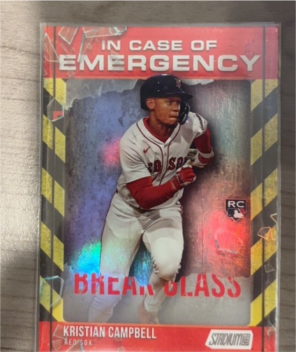 2025 Topps Stadium Club #ICE-23 Kristian Campbell — front
