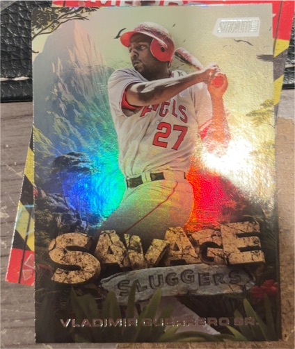 2025 Topps Stadium Club Savage Sluggers #SS-16 Vladimir Guerrero Sr. — front