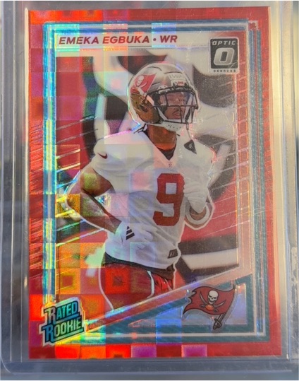 2025 Panini Donruss Optic #265 Emeka Egbuka — front