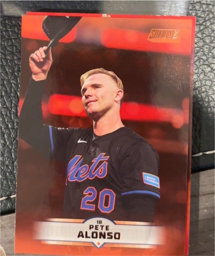 2025 Topps Stadium Club #155 Pete Alonso — front