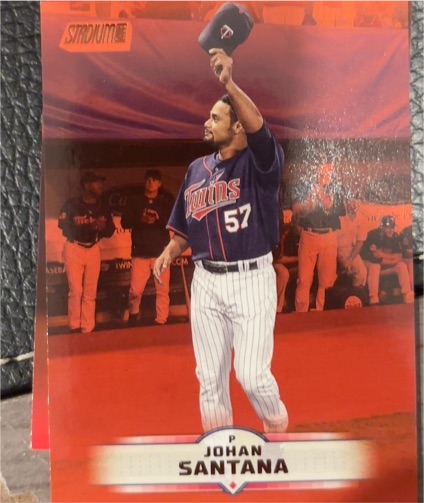 2025 Topps Stadium Club #199 Johan Santana — front