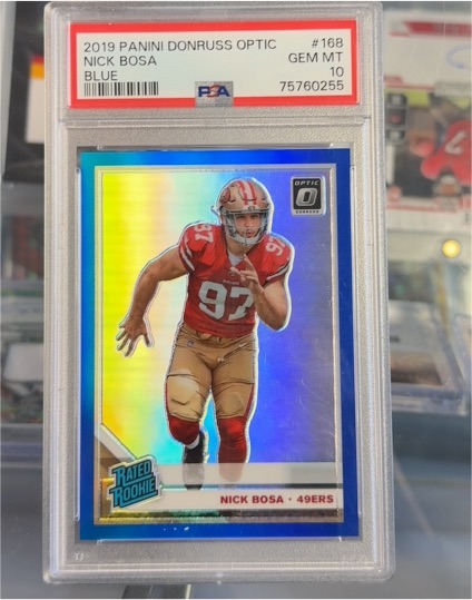 2019 Panini Donruss Optic #168 Nick Bosa — front