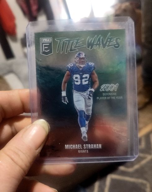 2025 Donruss Elite #9 Michael Strahan — front