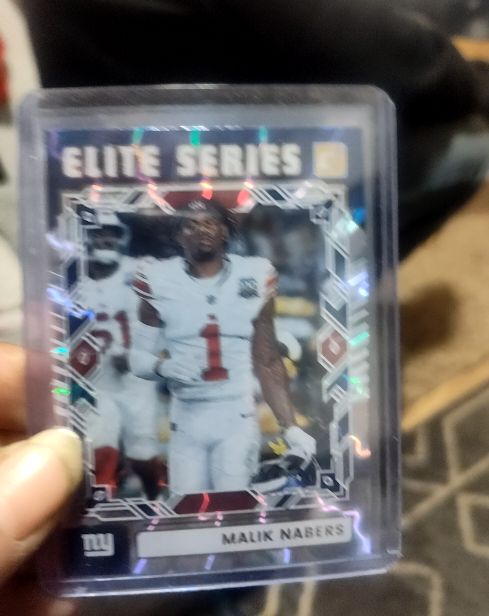2025 Panini Donruss Elite Series #TES-MNA Malik Nabers — front