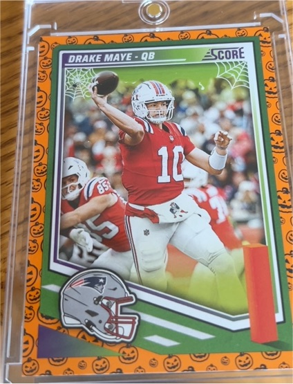 2025 Panini Score-A-Treat #27 Drake Maye — front