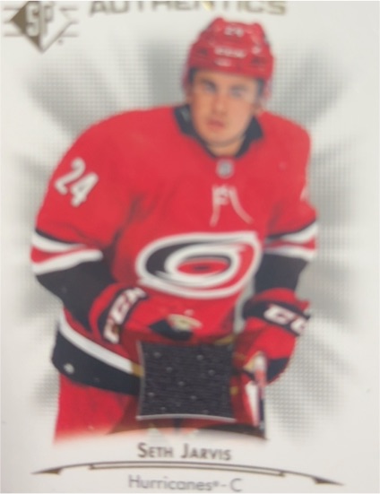 2021-22 Upper Deck SP Authentic #139 Seth Jarvis — front