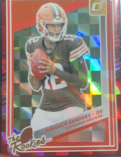 2025 Donruss The Rookies #5 Shedeur Sanders — front