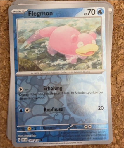2023 Pokémon Scarlet & Violet #042 Flegmon — front