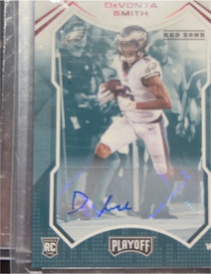 2021 Panini Playoff #207 DeVonta Smith — front