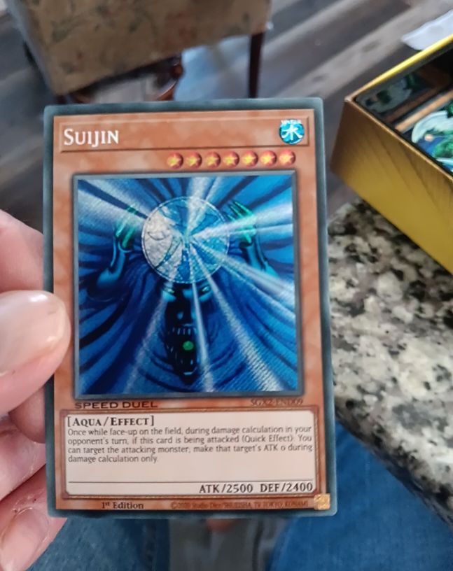1999 Yu-Gi-Oh! MRD-027 Suijin — front