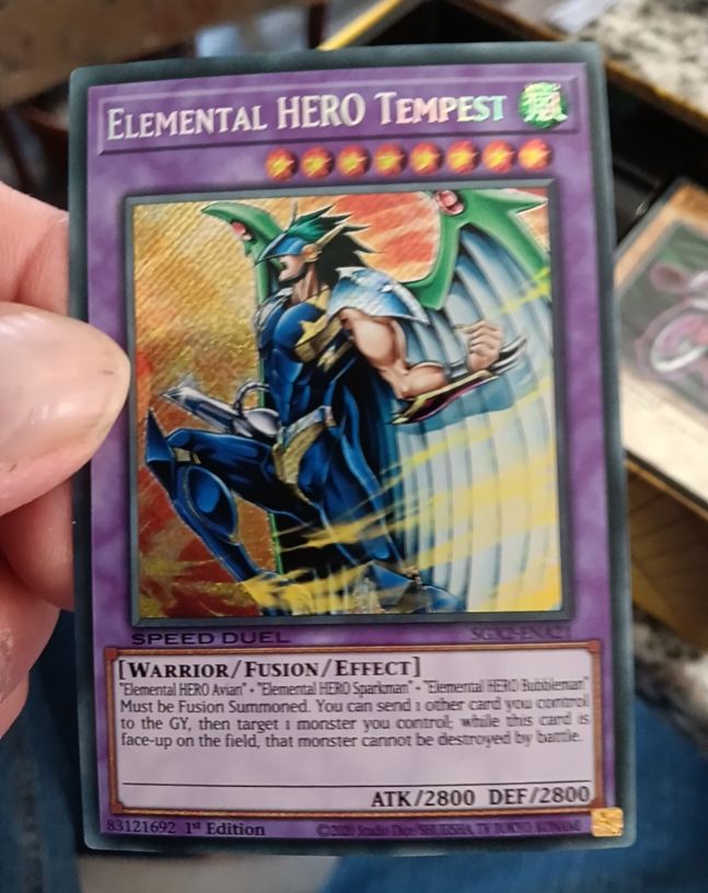 Yu-Gi-Oh! 2010 Elemental HERO Tempest EEN-EN034 — front