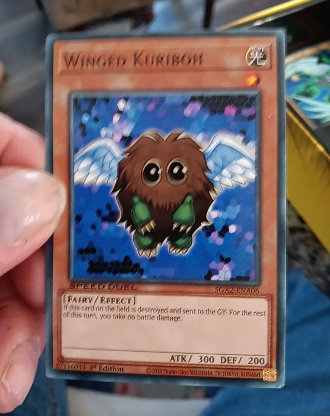 2020 Yu-Gi-Oh! SGX2-ENA06 Winged Kuriboh — front