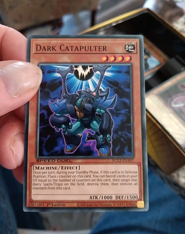 2020 Yu-Gi-Oh! Speed Duel GX: Midterm Paradox #SGX2-ENA07 Dark Catapulter — front