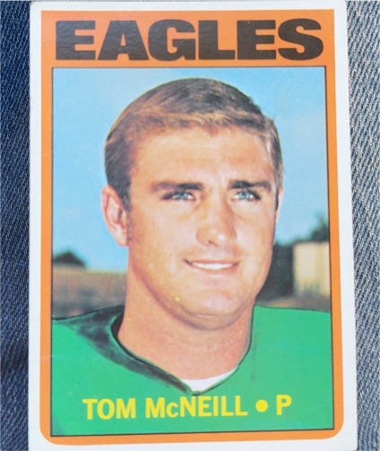 1972 Topps #314 Tom McNeill — front