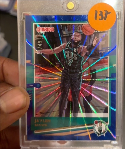 2020-21 Donruss #161 Jaylen Brown — front