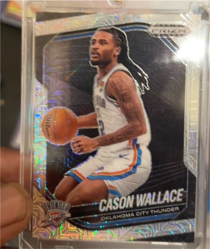 2024-25 Panini Prizm Black #20 Cason Wallace — front