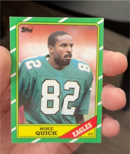 1986 Topps #271 Mike Quick — front