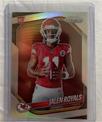 2025 Panini Prizm #419 Jalen Royals — front
