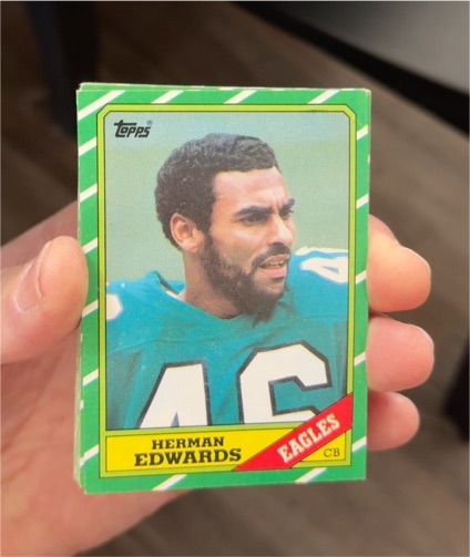 1986 Topps #277 Herman Edwards — front