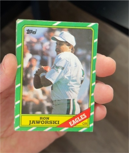 1986 Topps #269 Ron Jaworski — front