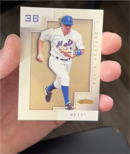 2001 Fleer Showcase #25 Robin Ventura — front