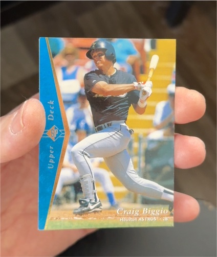 1995 Upper Deck SP #61 Craig Biggio — front