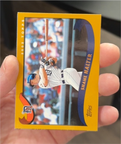 2002 Topps #473 Shane Halter — front