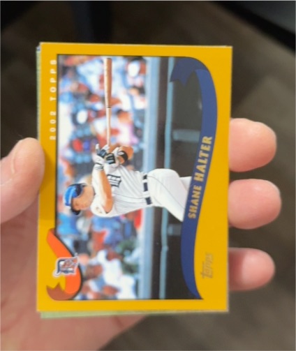 2002 Topps #473 Shane Halter — front
