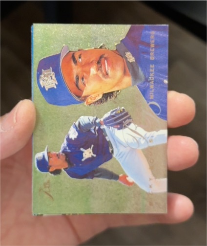 1995 Fleer Flair #154 Darryl Hamilton — front