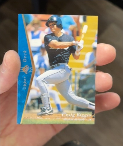 1995 Upper Deck SP #61 Craig Biggio — front