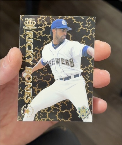 1996 Pacific Prisms Gold #P-108 Ricky Bones — front