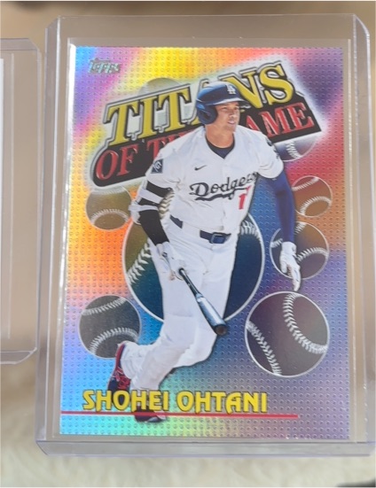 2026 Topps Titans of the Game #TOG-1 Shohei Ohtani — front