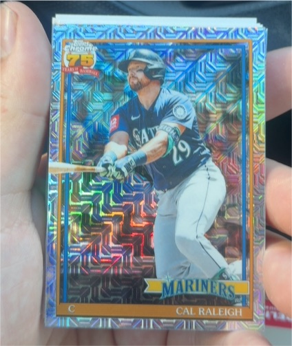 2026 Topps Series 1 #91C-80 Cal Raleigh — front