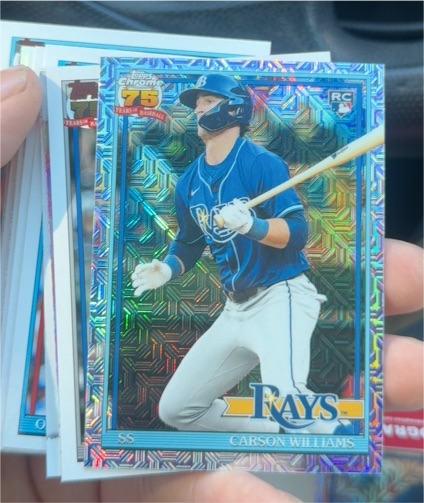 2026 Topps Series 1 #91C-87 Carson Williams — front