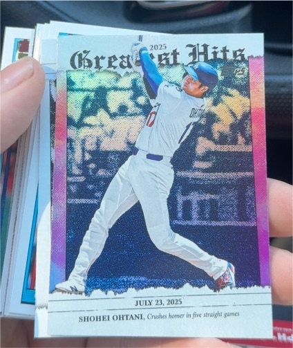 2025 Topps Series 1 Greatest Hits #GH-17 Shohei Ohtani — front