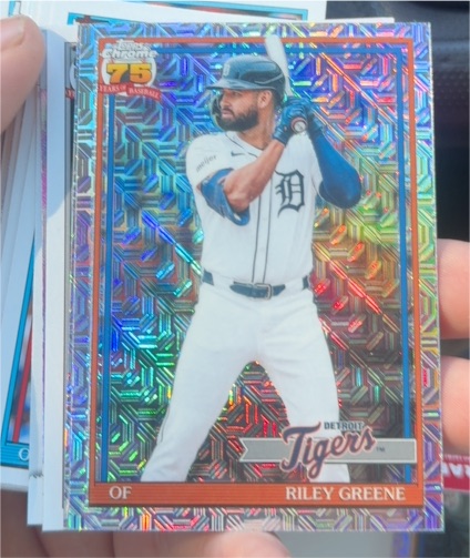 2026 Topps Series 1 #91C-4 Riley Greene — front