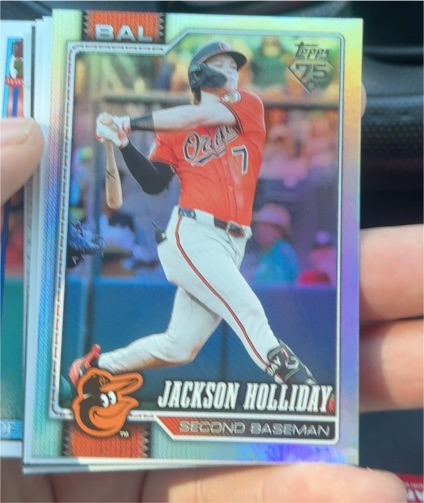 2026 Topps Series 1 #92 Jackson Holliday — front