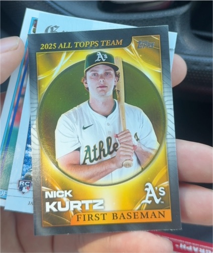 2025 Topps All Topps Team #ATT-2 Nick Kurtz — front