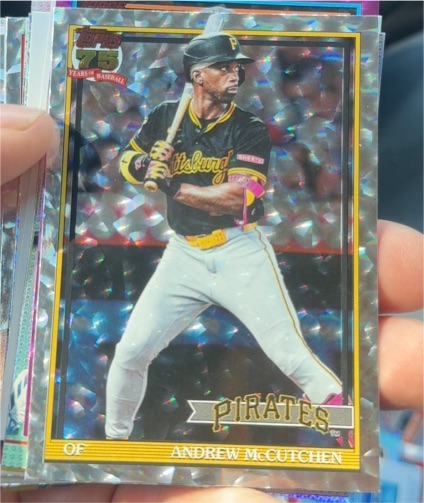 2026 Topps Series 1 1991 #T91-40 Andrew McCutchen — front