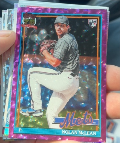 2026 Topps Series 1 #T91-63 Nolan McLean — front
