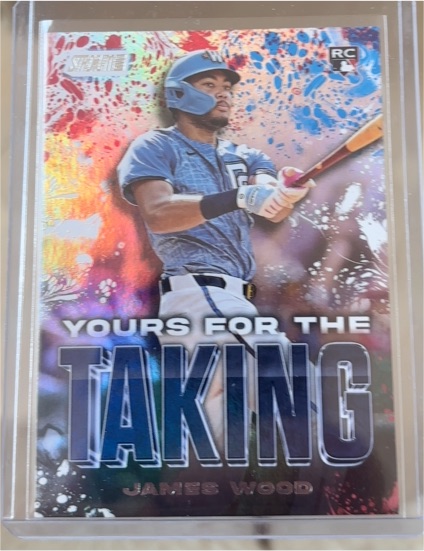 2025 Topps Stadium Club #YK-1 James Wood Yours For The Taking — front