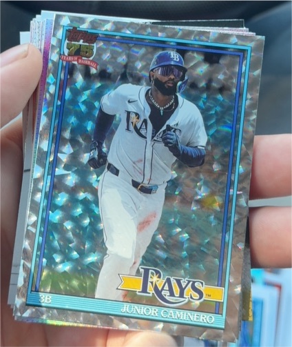 2026 Topps Series 1 #T91-62 Junior Caminero — front