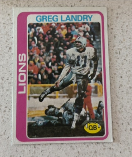 1978 Topps #316 Greg Landry — front