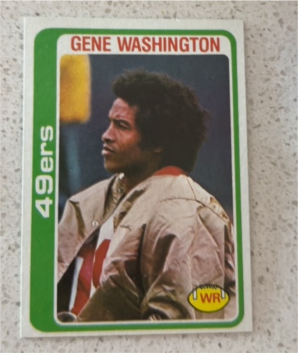 1978 Topps #403 Gene Washington — front