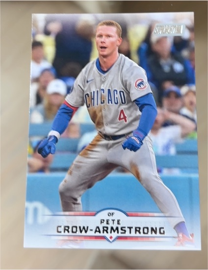 2025 Topps Stadium Club #86 Pete Crow-Armstrong — front