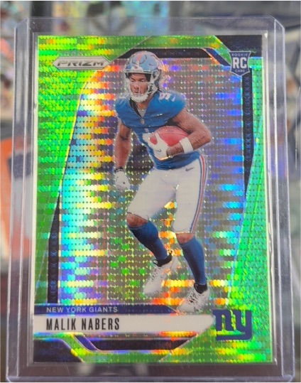 2024 Panini Prizm #370 Malik Nabers — front