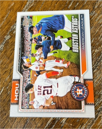 2026 Topps Series 1 #89 Houston Astros Team Card — front