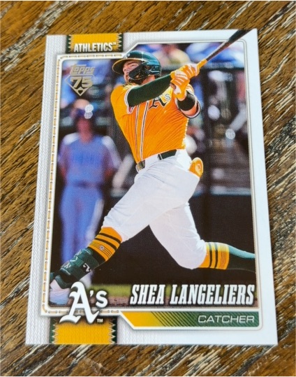 2026 Topps Series 1 #305 Shea Langeliers — front