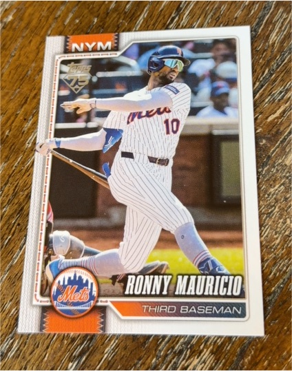 2026 Topps Series 1 #159 Ronny Mauricio — front